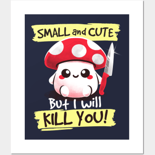 Cute killer mushroom Posters and Art